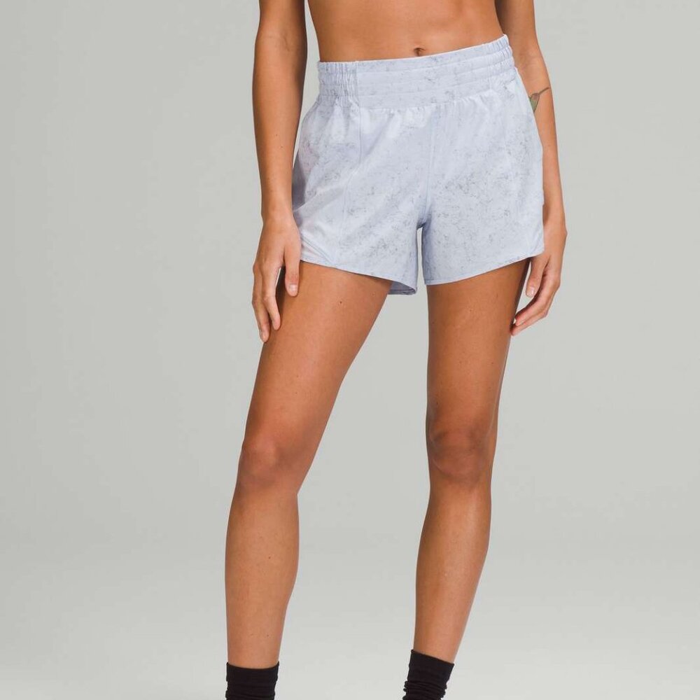 lululemon athletica Light Gray Athletic Shorts